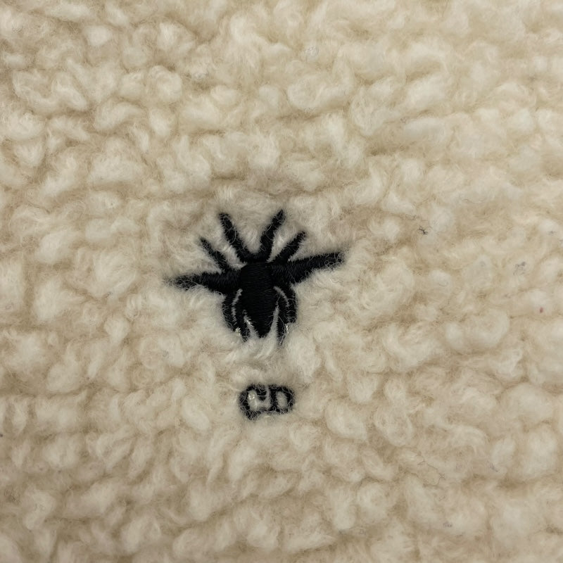 クリスチャン・ディオール Christian Dior BEE刺繍ボアジャケット  