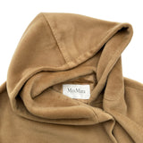 マックスマーラ Max Mara カシミヤ混フーデッドコート キャラメル ウール レディース ダッフルコート