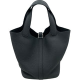 エルメス HERMES ピコタンロックPM W刻 グリミスティ シルバー金具 トリヨンクレマンス レディース ハンドバッグ