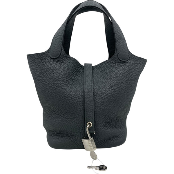 エルメス HERMES ピコタンロックPM W刻 グリミスティ シルバー金具
