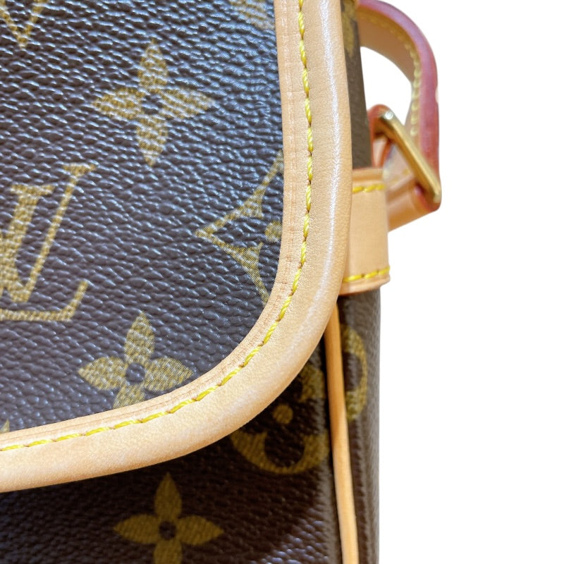 ルイ・ヴィトン LOUIS VUITTON ソローニュ M42250 ブラウン モノグラム