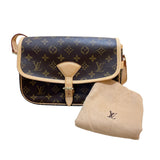 ルイ・ヴィトン LOUIS VUITTON ソローニュ M42250 ブラウン モノグラム レディース ショルダーバッグ
