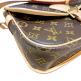 ルイ・ヴィトン LOUIS VUITTON ソローニュ M42250 ブラウン モノグラム レディース ショルダーバッグ
