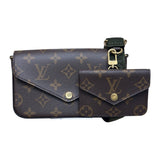 ルイ・ヴィトン LOUIS VUITTON ミュルティ・ポシェット・フェリシー M80091 ブラウン PVC レディース ショルダーバッグ