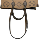 ルイ・ヴィトン LOUIS VUITTON オンザゴーGM M44576 ブラウン モノグラム・ジャイアント・リバース レディース トートバッグ