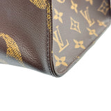 ルイ・ヴィトン LOUIS VUITTON オンザゴーGM M44576 ブラウン モノグラム・ジャイアント・リバース レディース トートバッグ