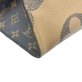 ルイ・ヴィトン LOUIS VUITTON オンザゴーGM M44576 ブラウン モノグラム・ジャイアント・リバース レディース トートバッグ