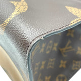 ルイ・ヴィトン LOUIS VUITTON オンザゴーMM M44576 ブラウン モノグラム・ジャイアント・リバース レディース トートバッグ