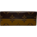 ルイ・ヴィトン LOUIS VUITTON オンザゴーMM M44576 ブラウン モノグラム・ジャイアント・リバース レディース トートバッグ