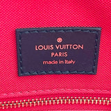 ルイ・ヴィトン LOUIS VUITTON オンザゴーMM M44576 ブラウン モノグラム・ジャイアント・リバース レディース トートバッグ