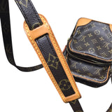 ルイ・ヴィトン LOUIS VUITTON アマゾン M45236 ブラウン PVC　レザー レディース ショルダーバッグ