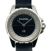 シャネル CHANEL J12 XS 19mm H4663 ブラック SS クオーツ レディース 腕時計