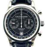 カール F. ブヘラ CARL F. BUCHERER マネロ フライバック クロノグラフ 00.10919.08.33.01 ブラック SS 自動巻き メンズ 腕時計