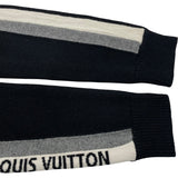 ルイ・ヴィトン LOUIS VUITTON ロゴカシミヤニットセーター FILK01 ブラック カシミヤ レディース セーター