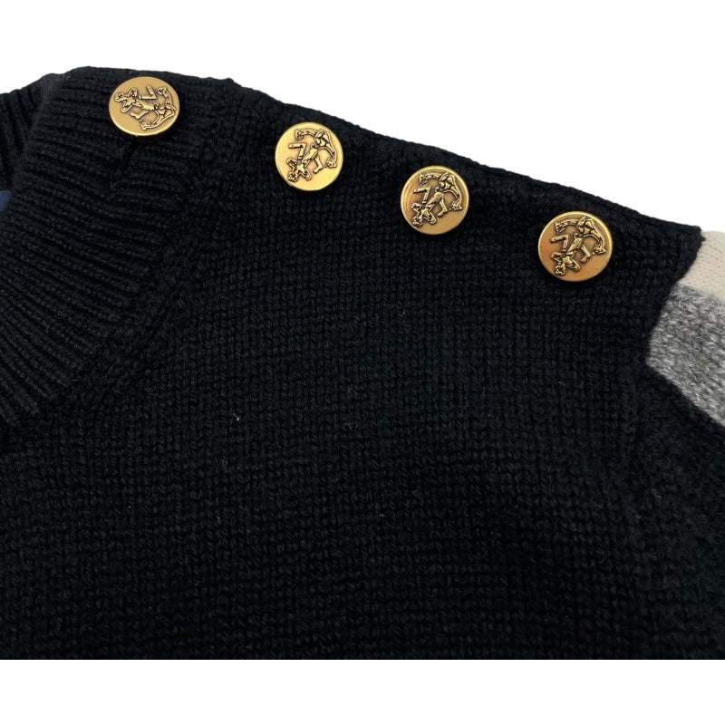 ルイ・ヴィトン LOUIS VUITTON ロゴカシミヤニットセーター FILK01