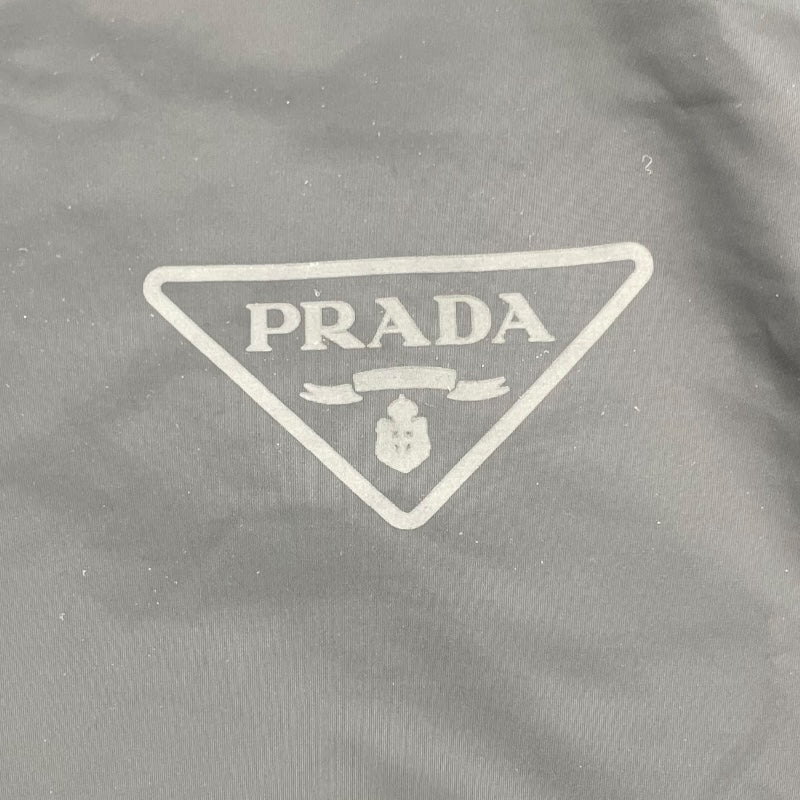 プラダ PRADA ナイロンジップアップジャケット SJC567 ブラック