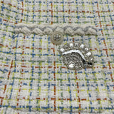 シャネル CHANEL ビジュー装飾ツイードジャケット P78813 マルチカラー ツイード レディース その他アウター