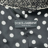 ドルチェ＆ガッバーナ Dolce & Gabbana リネン混ウールロングコート F0D38T ブラック リネン レディース その他アウター