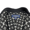 ルイ・ヴィトン LOUIS VUITTON 裏地モノグラムブルゾンロングコート FSCO44 ブラック ウール レディース その他アウター