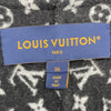 ルイ・ヴィトン LOUIS VUITTON 裏地モノグラムブルゾンロングコート FSCO44 ブラック ウール レディース その他アウター