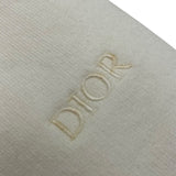 クリスチャン・ディオール Christian Dior ロゴ刺繍ジップアップパーカー 293J650A0531 ホワイト コットン メンズ パーカー