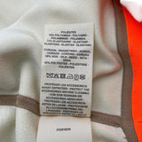 エルメス HERMES JUNGLE LOVE ツイルレーヌ切替ジャケット 2H2816DR ベージュ/アイボリー/蛍光オレンジ シルク レディース その他アウター