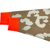 エルメス HERMES JUNGLE LOVE ツイルレーヌ切替ジャケット 2H2816DR ベージュ/アイボリー/蛍光オレンジ シルク レディース その他アウター