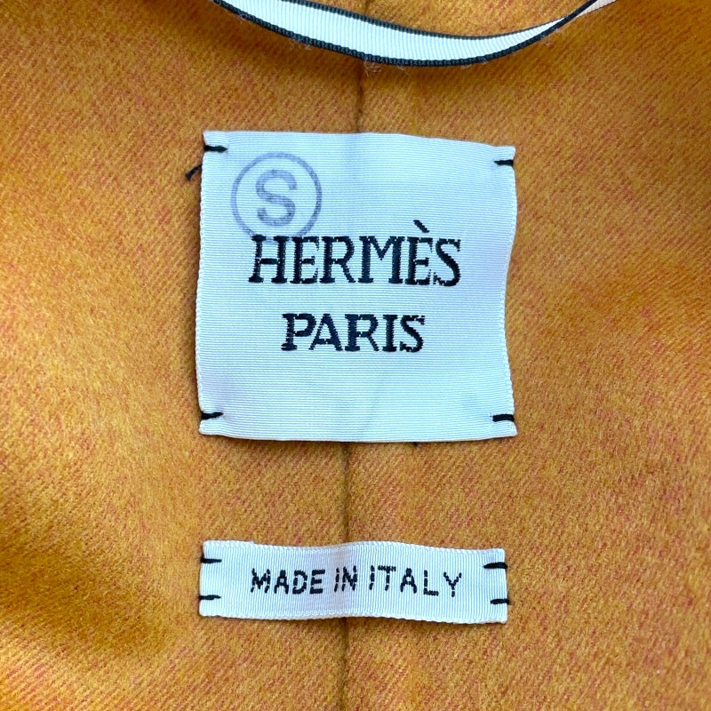 エルメス HERMES カシミヤジップアップロングコート 3E0106DC ベージュ