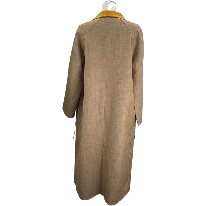 エルメス HERMES カシミヤジップアップロングコート 3E0106DC ベージュ