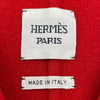 エルメス HERMES カシミヤロングコート レッド カシミヤ レディース その他アウター