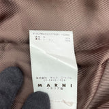マルニ MARNI ノーカラーコート レッド ウール レディース その他アウター