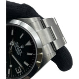 ロレックス ROLEX エクスプローラ―1 224270 ブラック ステンレススチール 自動巻き メンズ 腕時計