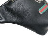 グッチ GUCCI ﾛｺﾞﾌﾟﾘﾝﾄﾍﾞﾙﾄﾊﾞｯｸﾞ 493869 ブラック レザー メンズ ボディバッグ