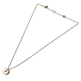 ブルガリ BVLGARI ビーゼロワンネックレスブロンズ ピンクゴールドxステンレススチール 750PG/K18SS ジュエリー