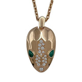 ブルガリ BVLGARI セルペンティネックレス ピンクゴールド Au750 ジュエリー