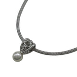 ミキモト MIKIMOTO ネックレス ホワイトゴールド K18WG ジュエリー