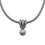ミキモト MIKIMOTO ネックレス ホワイトゴールド K18WG ジュエリー