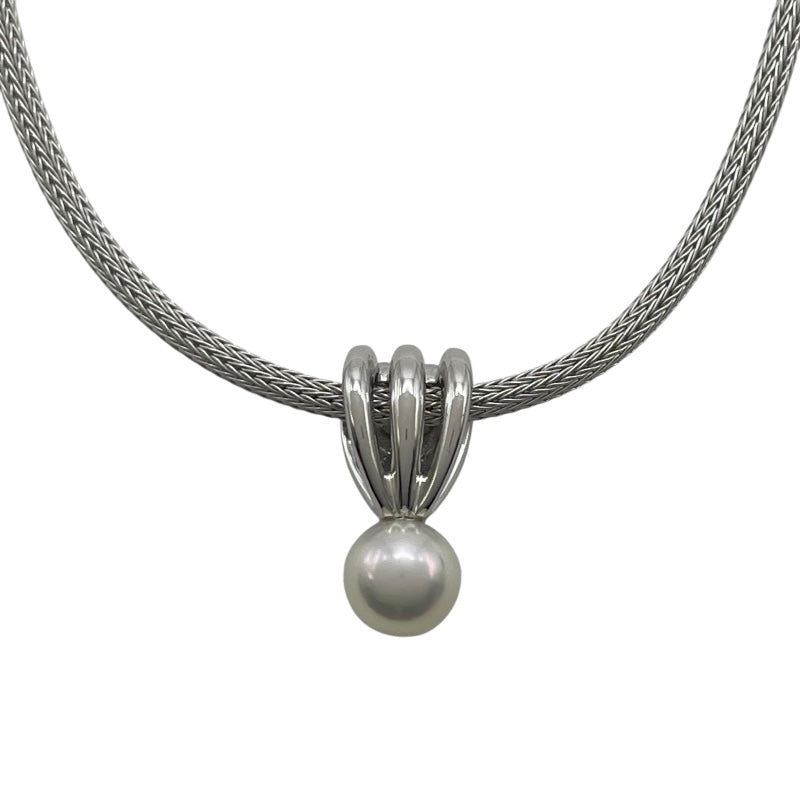 ●MIKIMOTO/ミキモト・メッキネックレス ミキモト MIKIMOTO ネックレス ホワイトゴールド K18WG ジュエリー