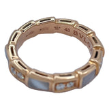 ブルガリ BVLGARI セルペンティ ヴァイパー リング ピンクゴールド Au750 ジュエリー