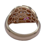 ブルガリ BVLGARI セルペンティリング ピンクゴールド Au750 ジュエリー