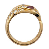 ブルガリ BVLGARI セルペンティリング ピンクゴールド Au750 ジュエリー