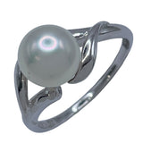 ミキモト MIKIMOTO リング ホワイトゴールド K14 ジュエリー