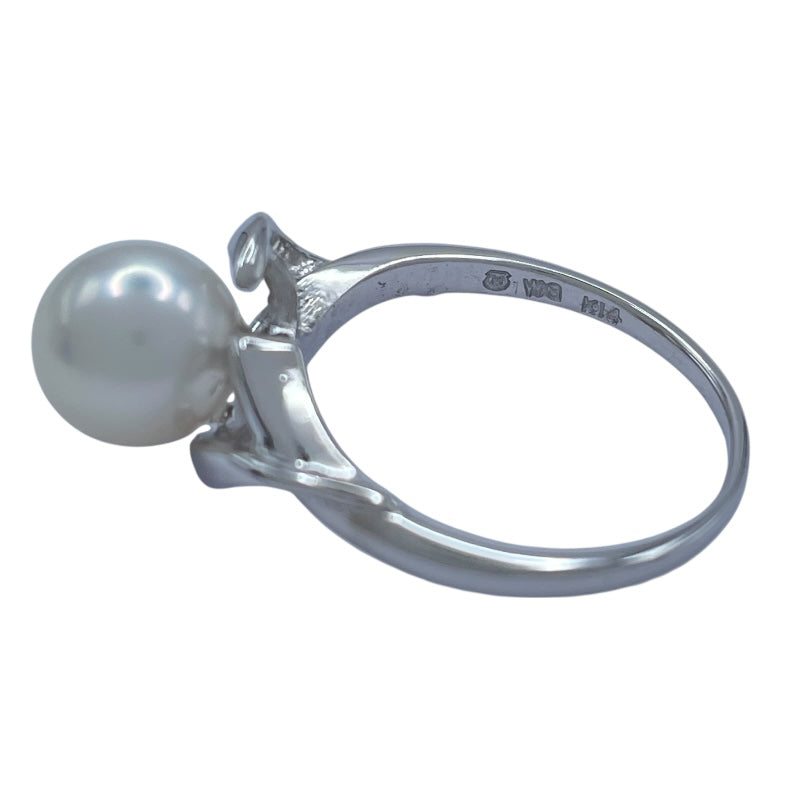 ミキモト MIKIMOTO リング ホワイトゴールド K14 ジュエリー | 中古