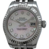 ロレックス ROLEX デイトジャスト26 179174NG ピンクシェル K18WG/SS 自動巻き レディース 腕時計