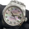 ロレックス ROLEX デイトジャスト26 179174NG ピンクシェル K18WG/SS 自動巻き レディース 腕時計