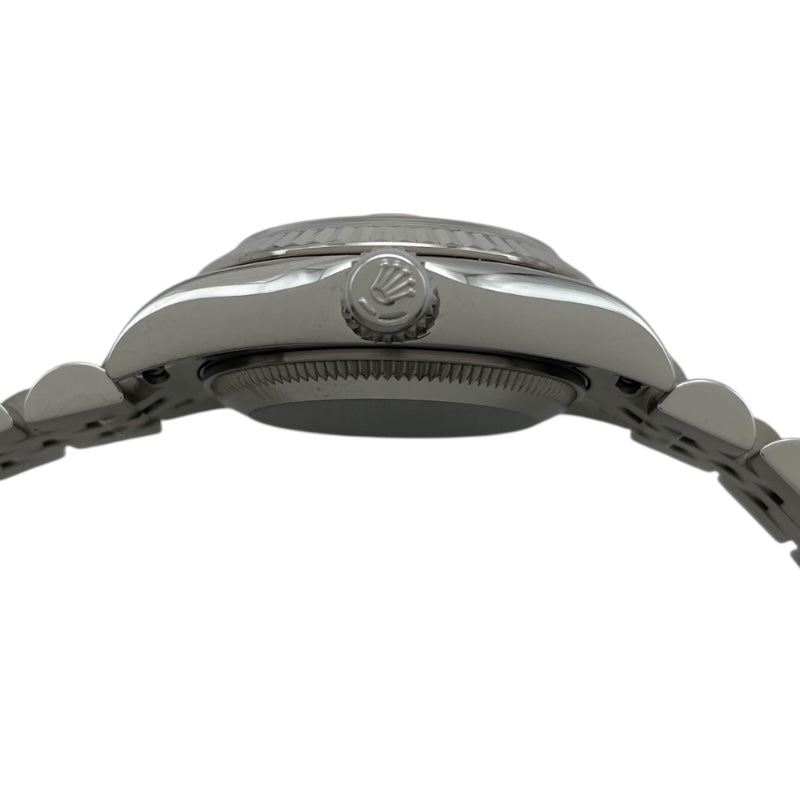 ロレックス ROLEX デイトジャスト26  179174NG ピンクシェル K18WG/SS 自動巻き レディース 腕時計 デイトジャスト [中古]ロレックス ピンクシェルローマン 179174