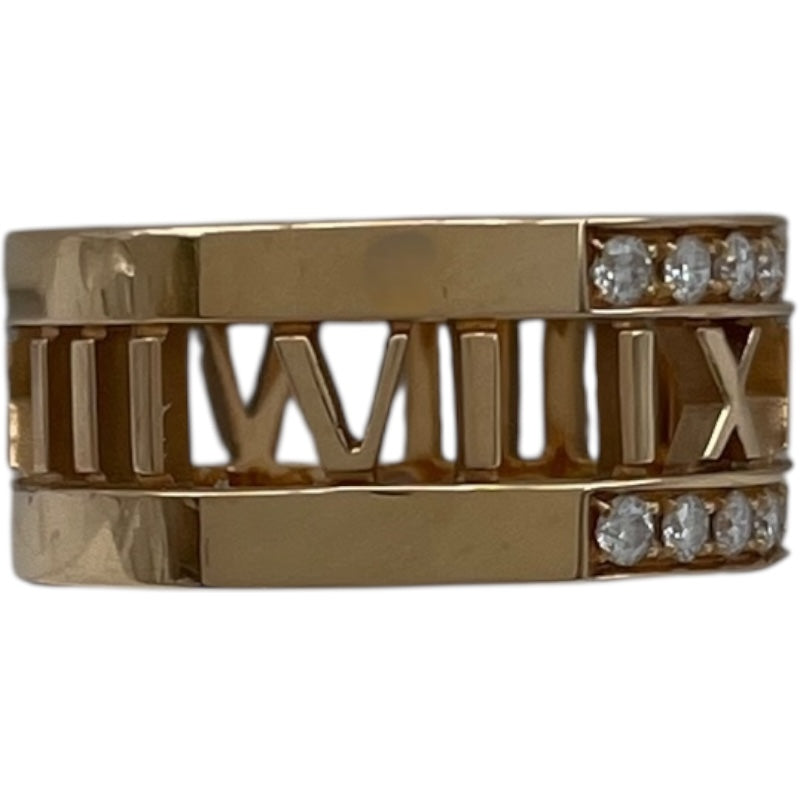 ティファニー TIFFANY＆CO オープンアトラスリング ピンクゴールド