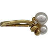 ミキモト MIKIMOTO パールリング イエローゴールド K18 ダイヤモンド ジュエリー