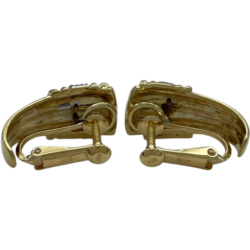 ダミアーニ DAMIANI イヤリング イエローゴールド Au750 ダイヤモンド