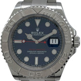 ロレックス ROLEX ヨットマスター 126622 ブルー Pt/SS 自動巻き メンズ 腕時計